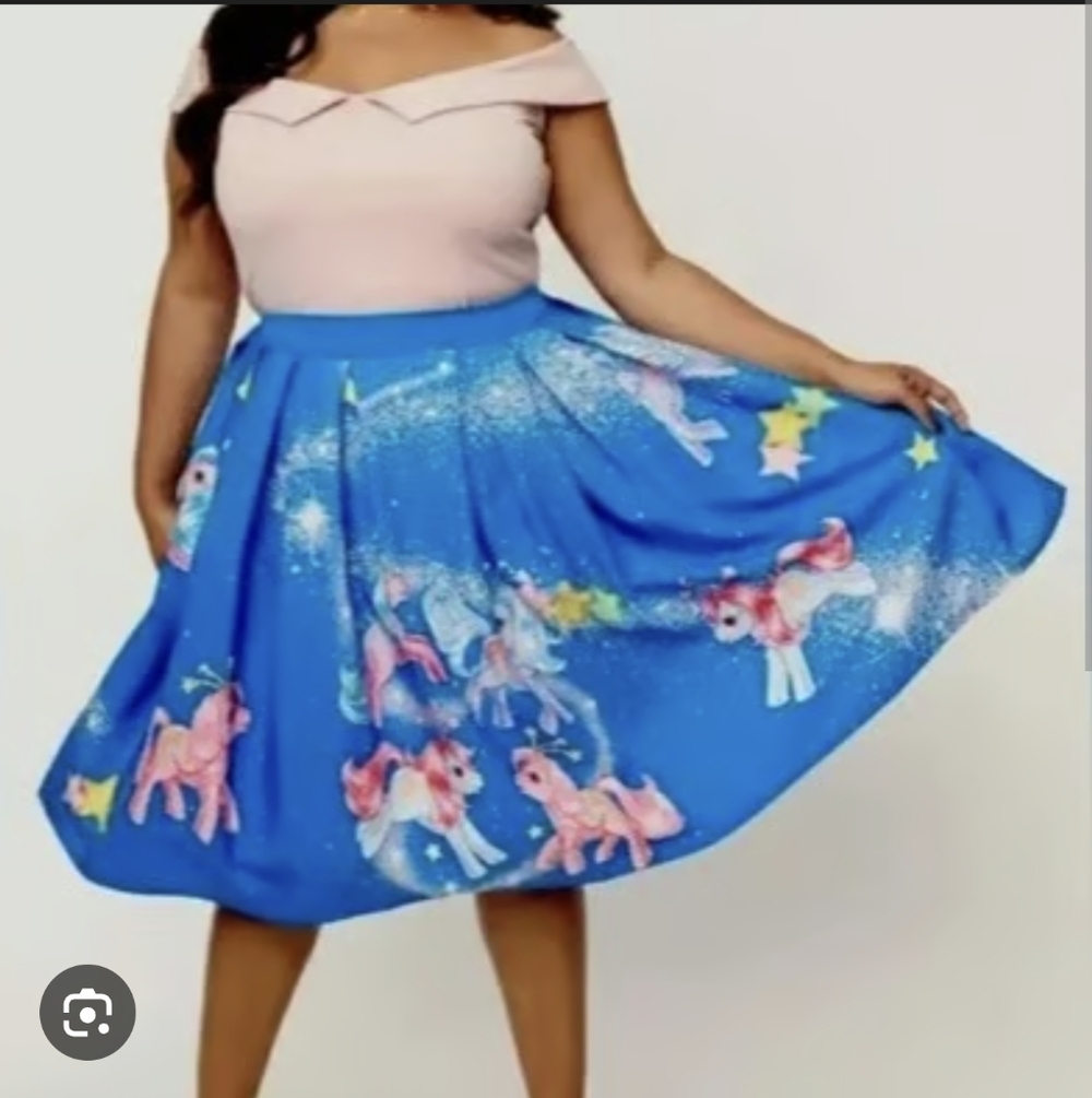 Unique Vintage My Little Pony Skirt Size 4x